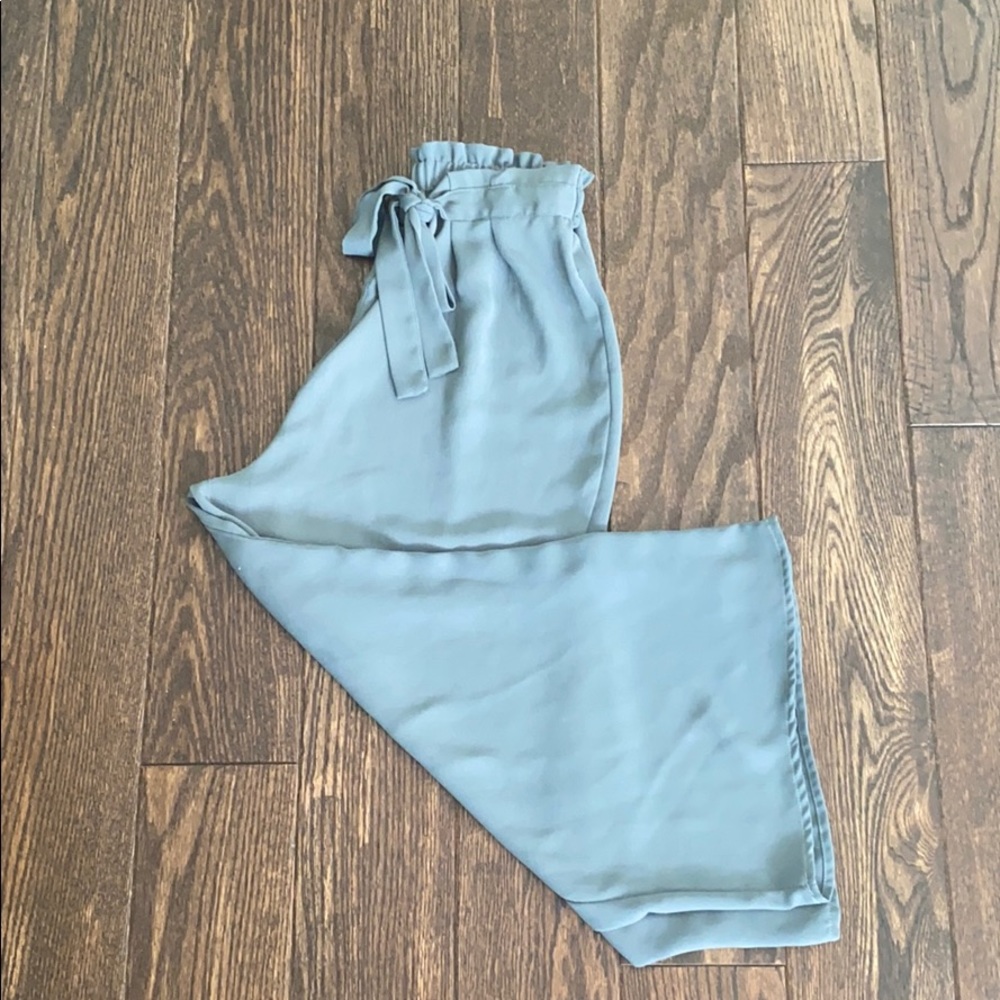 Cropped Flowy Pants